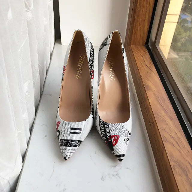 Pointy Toe High Heel Shoes - # GIAA73210006